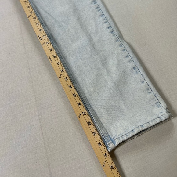 BDG Urban Outfitters Womens High Rise Baggy Light Wash Denim Jeans 25 (24 x 31) - Picture 5 of 12